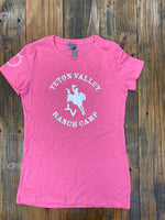 Triblend T-Shirt - Women's (Pink/White)